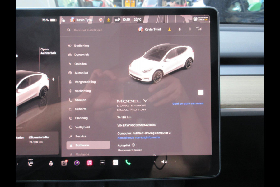 Tesla Model Y Long Range AWD 75 kWh