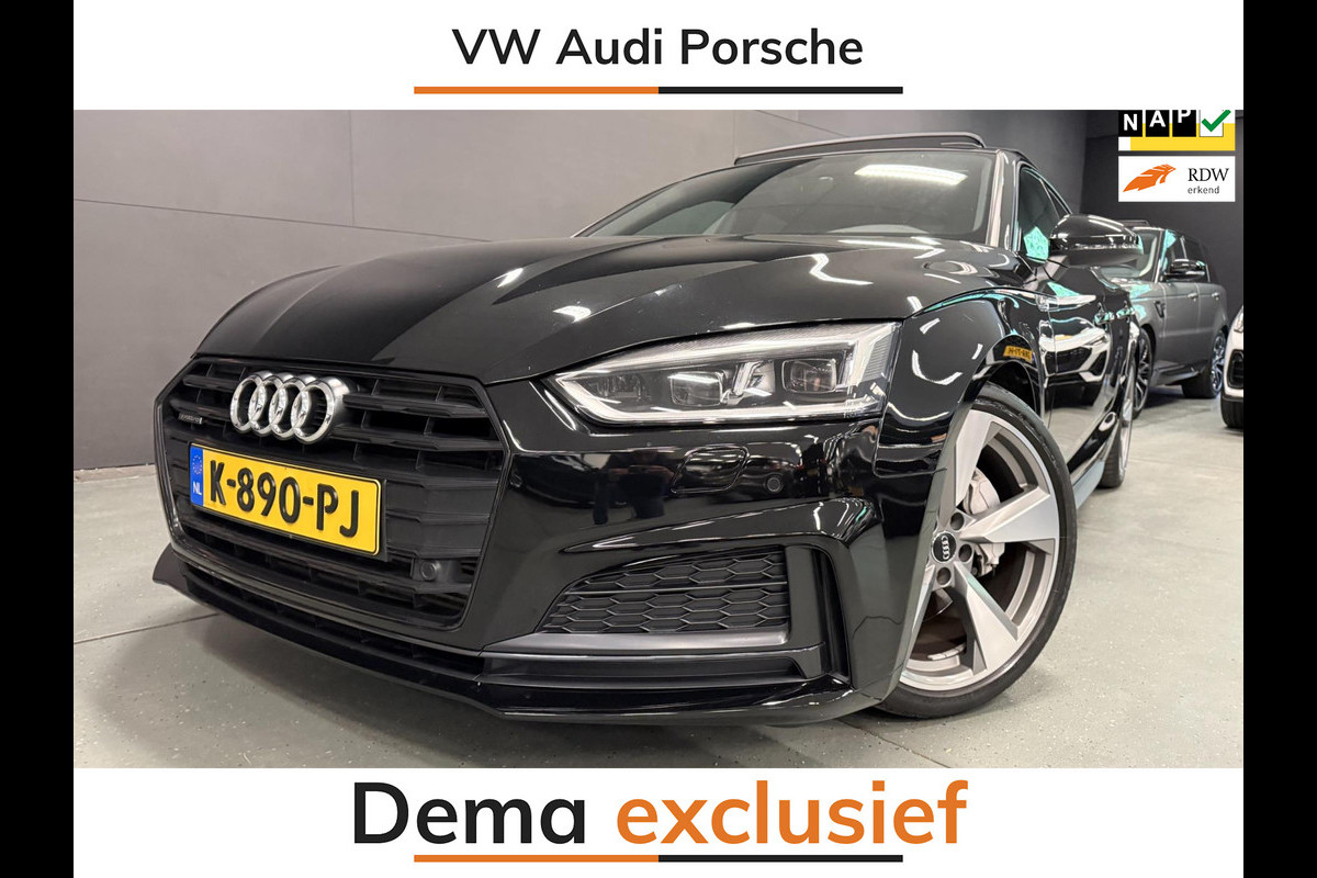 Audi A5 Sportback 45 TFSI quattro 3X S-LINE RS-STOELEN PANO/NAVI/V-COCKPIT/DAB/B&O/// Audi A5 Sportback 45 TFSI quattro 3X S-LINE RS-STOELEN PANO/NAVI/V-COCKPIT/DAB/B&O///