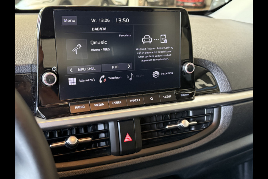 Kia Picanto 1.0 DPi DynamicLine Navi | Airco | Cruise control | Camera | Carplay | LM-velgen | Keurig onderhouden!