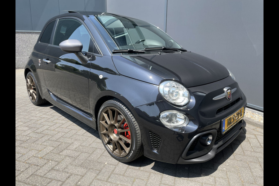 Abarth 500 1.4 T-Jet 595 70th Anniversary Airco - Parkeersensoren achter - Sportstoelen - Schuif/ kanteldak - Multifunctioneel stuurwiel -  licht metalen velgen - Mistlampen