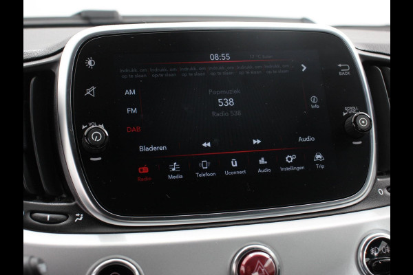 Fiat 500 1.0 Hybrid Sport Climate control Cruise control Lichtmetalen velgen Groot scherm Sportstoelen