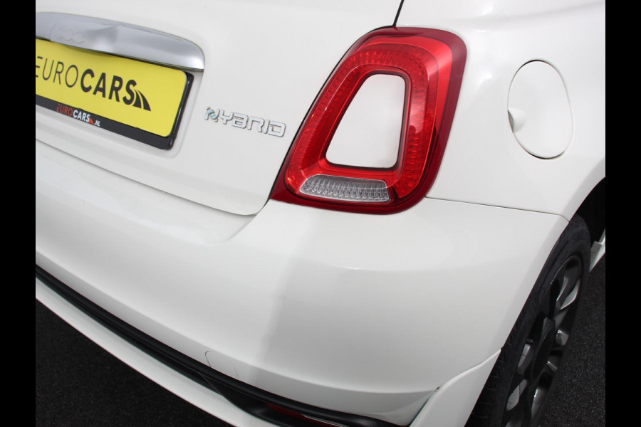 Fiat 500 1.0 Hybrid Sport Climate control Cruise control Lichtmetalen velgen Groot scherm Sportstoelen