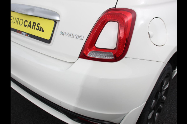 Fiat 500 1.0 Hybrid Sport Climate control Cruise control Lichtmetalen velgen Groot scherm Sportstoelen