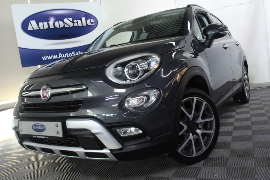 Fiat 500X Cross 1.4 Turbo 2eEIG AUT XENON LEDER NAV CAM DAB TREKH '17