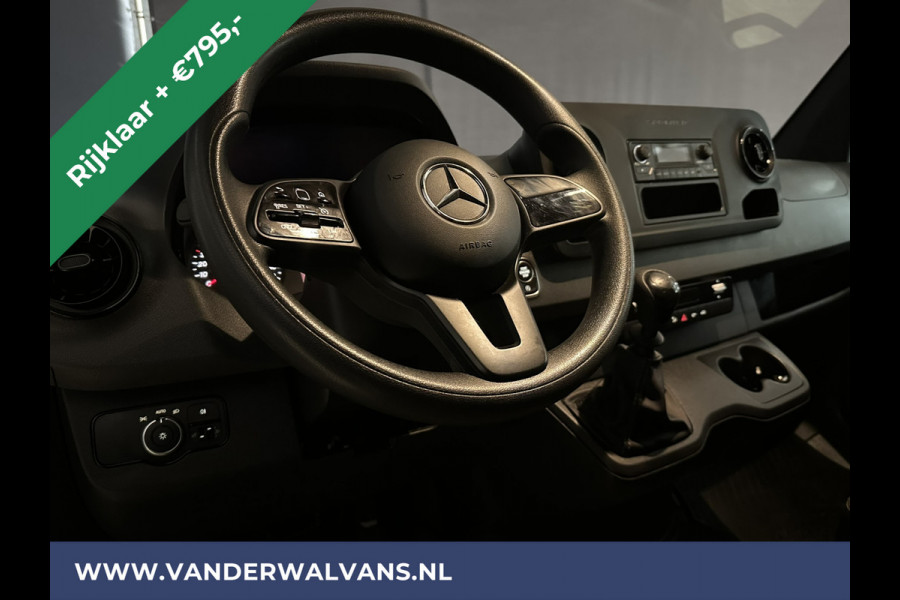 Mercedes-Benz Sprinter 315 CDI 150pk L3H2 Euro6 *Rijklaar* Airco | Camera | Cruisecontrol | Stoelverwarming 270 Graden achterdeuren, Bijrijdersbank
