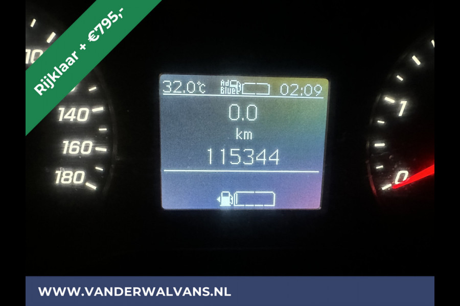 Mercedes-Benz Sprinter 315 CDI 150pk L3H2 Euro6 *Rijklaar* Airco | Camera | Cruisecontrol | Stoelverwarming 270 Graden achterdeuren, Bijrijdersbank