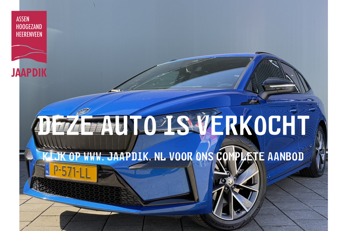 Škoda ENYAQ iV BWJ 2022 | 60 Sportline | SPORTSTOELEN | CLIMA | CAMERA | VERW STOELEN | VERW STUUR | ZWARTE HEMEL | Škoda ENYAQ iV BWJ 2022 | 60 Sportline | SPORTSTOELEN | CLIMA | CAMERA | VERW STOELEN | VERW STUUR | ZWARTE HEMEL |