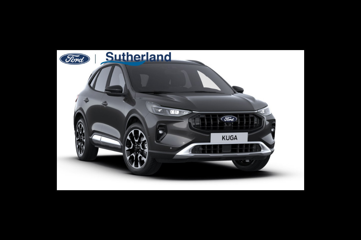 Ford Kuga 2.5 PHEV Active X Zuid | Panoramadak + Technology Pack + Winter Pack + Wegklapbare trekhaak + 19 inch lichtmetalen velgen + Reservewiel | Magnetic | Prijs incl. 4.000 Ford voordeel Ford Kuga 2.5 PHEV Active X Zuid | Panoramadak + Technology Pack + Winter Pack + Wegklapbare trekhaak + 19 inch lichtmetalen velgen + Reservewiel | Magnetic | Prijs incl. 4.000 Ford voordeel