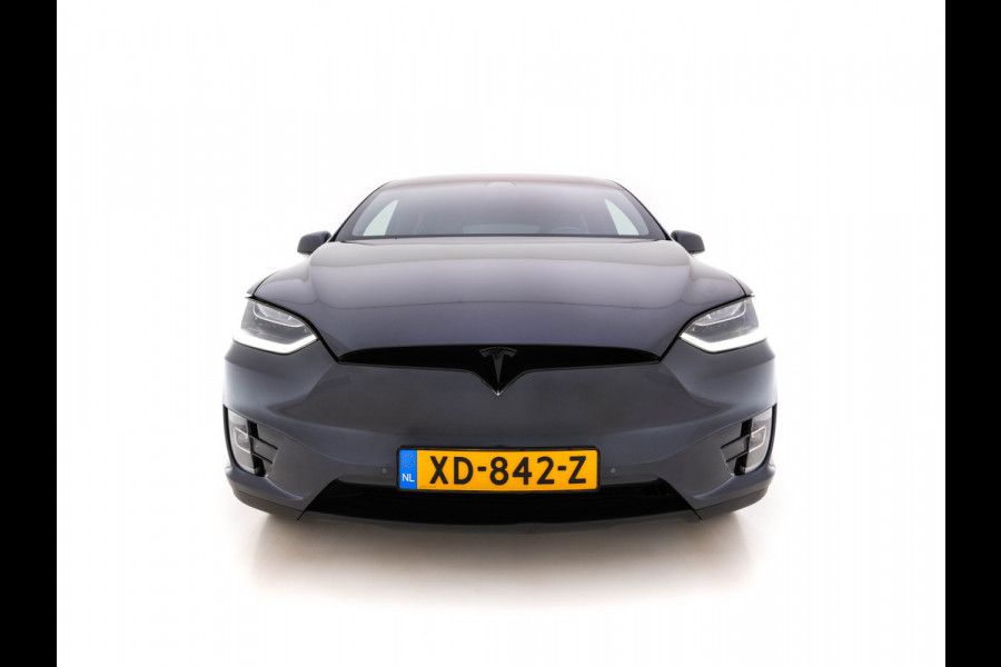 Tesla Model X 100D AWD [ 3-Fase ] (INCL-BTW) *PANO-WINDOW | AUTO-PILOT | LUXURY-LEATHER | TOWBAR | NAVI-FULLMAP | FULL-LED | AIR-SUSPENSION | DIGI-COCKPIT | KEYLESS | CAMERA | DAB+ | SPORT-SEATS | LANE-ASSIST | 20"ALU*