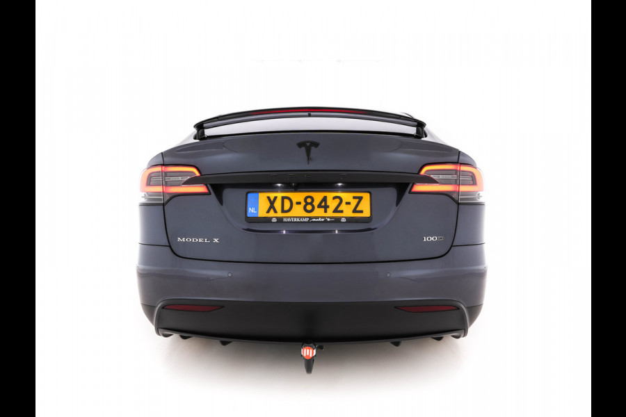 Tesla Model X 100D AWD [ 3-Fase ] (INCL-BTW) *PANO-WINDOW | AUTO-PILOT | LUXURY-LEATHER | TOWBAR | NAVI-FULLMAP | FULL-LED | AIR-SUSPENSION | DIGI-COCKPIT | KEYLESS | CAMERA | DAB+ | SPORT-SEATS | LANE-ASSIST | 20"ALU*