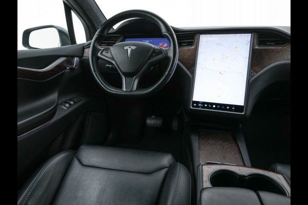 Tesla Model X 100D AWD [ 3-Fase ] (INCL-BTW) *PANO-WINDOW | AUTO-PILOT | LUXURY-LEATHER | TOWBAR | NAVI-FULLMAP | FULL-LED | AIR-SUSPENSION | DIGI-COCKPIT | KEYLESS | CAMERA | DAB+ | SPORT-SEATS | LANE-ASSIST | 20"ALU*