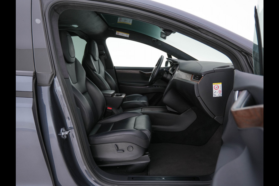Tesla Model X 100D AWD [ 3-Fase ] (INCL-BTW) *PANO-WINDOW | AUTO-PILOT | LUXURY-LEATHER | TOWBAR | NAVI-FULLMAP | FULL-LED | AIR-SUSPENSION | DIGI-COCKPIT | KEYLESS | CAMERA | DAB+ | SPORT-SEATS | LANE-ASSIST | 20"ALU*