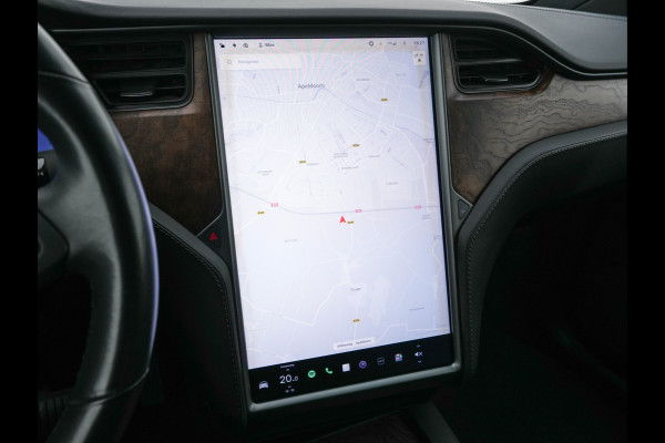 Tesla Model X 100D AWD [ 3-Fase ] (INCL-BTW) *PANO-WINDOW | AUTO-PILOT | LUXURY-LEATHER | TOWBAR | NAVI-FULLMAP | FULL-LED | AIR-SUSPENSION | DIGI-COCKPIT | KEYLESS | CAMERA | DAB+ | SPORT-SEATS | LANE-ASSIST | 20"ALU*