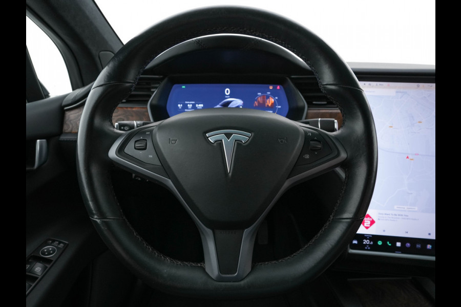 Tesla Model X 100D AWD [ 3-Fase ] (INCL-BTW) *PANO-WINDOW | AUTO-PILOT | LUXURY-LEATHER | TOWBAR | NAVI-FULLMAP | FULL-LED | AIR-SUSPENSION | DIGI-COCKPIT | KEYLESS | CAMERA | DAB+ | SPORT-SEATS | LANE-ASSIST | 20"ALU*