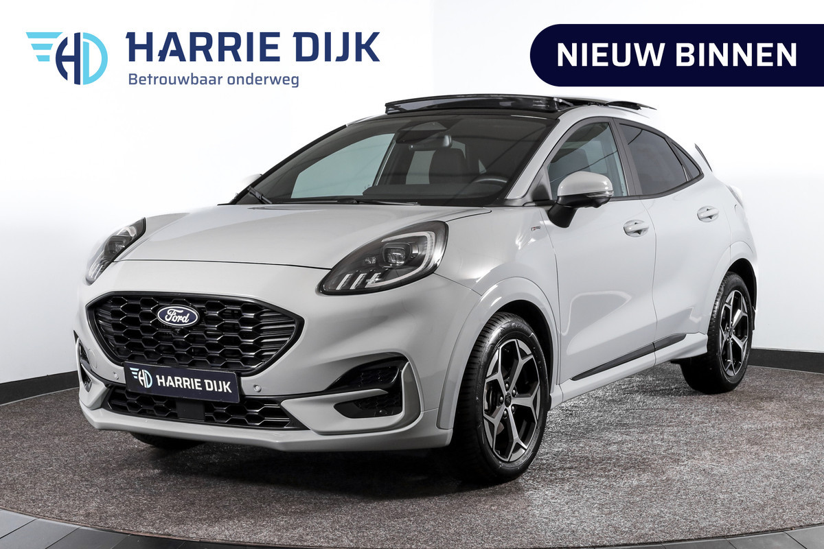 Ford Puma 1.0 EcoBoost 125 PK Hybrid ST-Line - Automaat (Nieuw model) | S/K-Panodak | Afn. Trekhaak | Dig. Cockpit | Adapt. Cruise | Winterpakket | 360 Camera | NAV+App. connect | ECC | Elek. Klep | LM 17" | 7502 Ford Puma 1.0 EcoBoost 125 PK Hybrid ST-Line - Automaat (Nieuw model) | S/K-Panodak | Afn. Trekhaak | Dig. Cockpit | Adapt. Cruise | Winterpakket | 360 Camera | NAV+App. connect | ECC | Elek. Klep | LM 17" | 7502