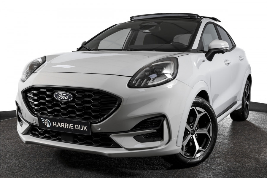 Ford Puma 1.0 EcoBoost 125 PK Hybrid ST-Line - Automaat (Nieuw model) | S/K-Panodak | Afn. Trekhaak | Dig. Cockpit | Adapt. Cruise | Winterpakket | 360 Camera | NAV+App. connect | ECC | Elek. Klep | LM 17" | 7502