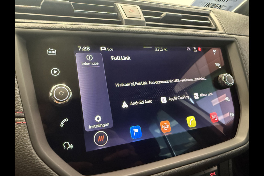 Seat Ibiza 1.0 TSI FR 5-Drs. Automaat Navigatie Full-led 24 maanden garantie mogelijk (*vraag naar de voorwaarden)
