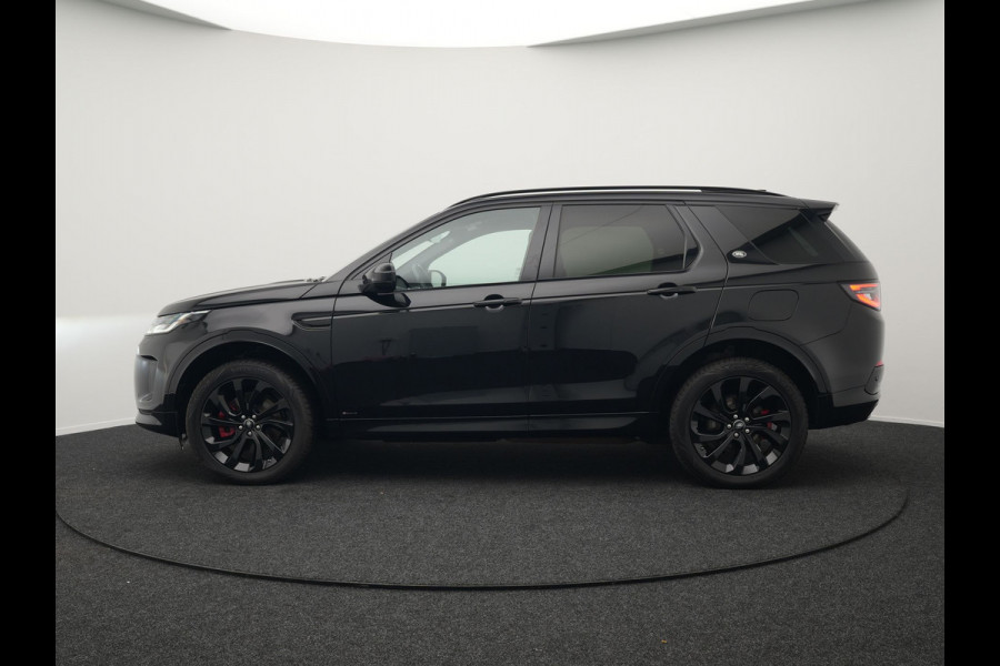 Land Rover Discovery Sport P300e R-Dynamic SE Plug In Hybrid Dealer O.H PHEV | Panodak | Trekhaak Afn. | Adaptive Cruise | Lederen Sportstoelen Memory | Meridian Sound | 20"L.M | Apple Carplay | Stuurverwarming | Camera |