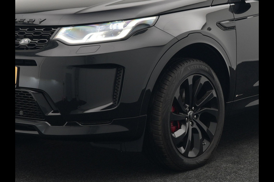 Land Rover Discovery Sport P300e R-Dynamic SE Plug In Hybrid Dealer O.H PHEV | Panodak | Trekhaak Afn. | Adaptive Cruise | Lederen Sportstoelen Memory | Meridian Sound | 20"L.M | Apple Carplay | Stuurverwarming | Camera |