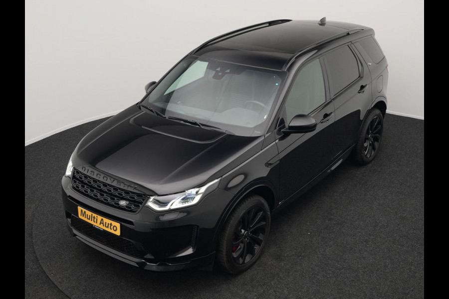 Land Rover Discovery Sport P300e R-Dynamic SE Plug In Hybrid Dealer O.H PHEV | Panodak | Trekhaak Afn. | Adaptive Cruise | Lederen Sportstoelen Memory | Meridian Sound | 20"L.M | Apple Carplay | Stuurverwarming | Camera |