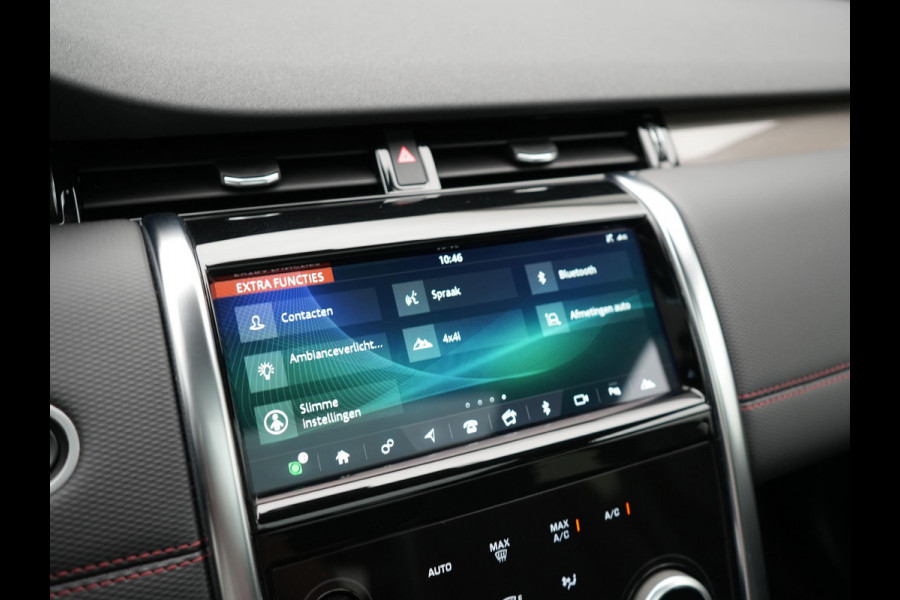 Land Rover Discovery Sport P300e R-Dynamic SE Plug In Hybrid Dealer O.H PHEV | Panodak | Trekhaak Afn. | Adaptive Cruise | Lederen Sportstoelen Memory | Meridian Sound | 20"L.M | Apple Carplay | Stuurverwarming | Camera |