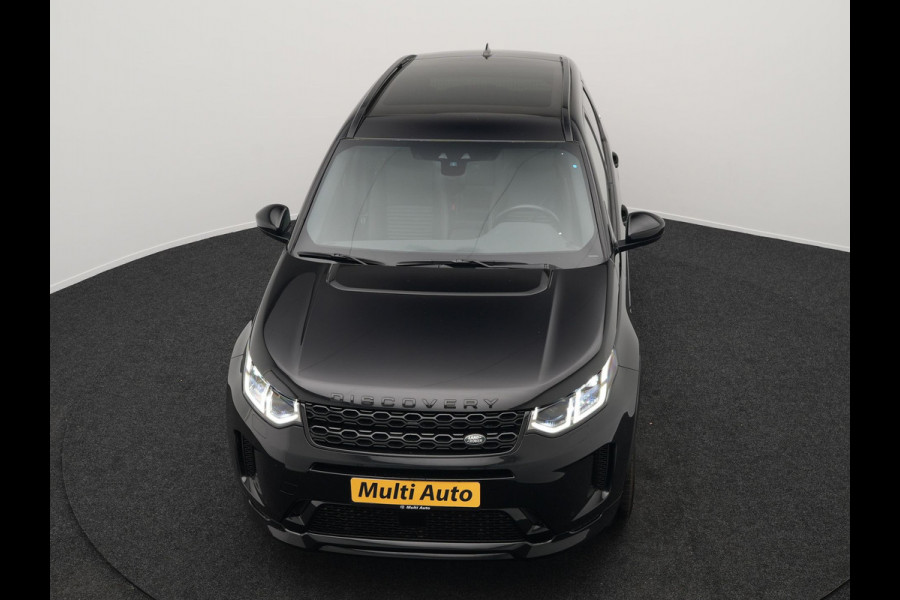 Land Rover Discovery Sport P300e R-Dynamic SE Plug In Hybrid Dealer O.H PHEV | Panodak | Trekhaak Afn. | Adaptive Cruise | Lederen Sportstoelen Memory | Meridian Sound | 20"L.M | Apple Carplay | Stuurverwarming | Camera |