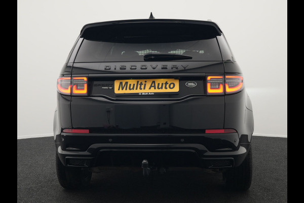Land Rover Discovery Sport P300e R-Dynamic SE Plug In Hybrid Dealer O.H PHEV | Panodak | Trekhaak Afn. | Adaptive Cruise | Lederen Sportstoelen Memory | Meridian Sound | 20"L.M | Apple Carplay | Stuurverwarming | Camera |