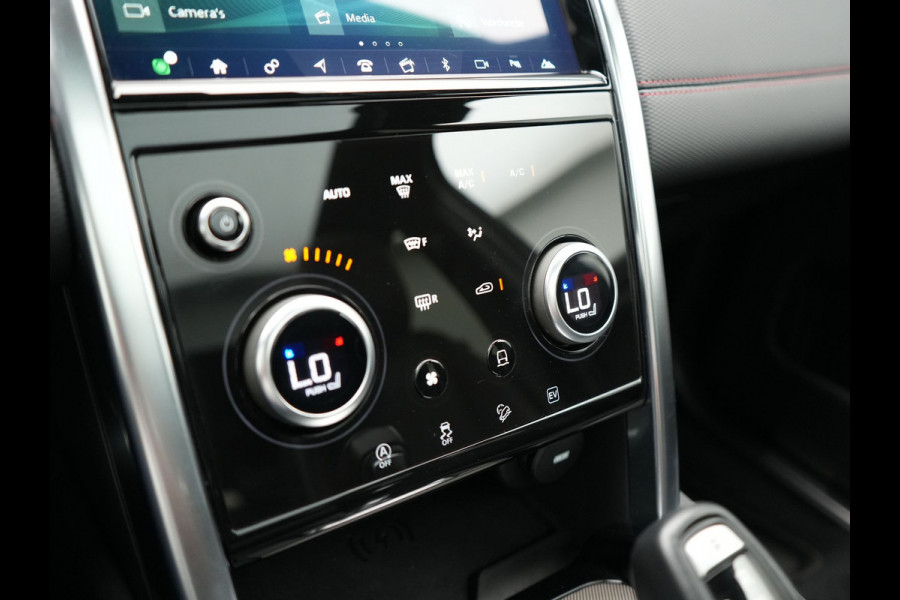 Land Rover Discovery Sport P300e R-Dynamic SE Plug In Hybrid Dealer O.H PHEV | Panodak | Trekhaak Afn. | Adaptive Cruise | Lederen Sportstoelen Memory | Meridian Sound | 20"L.M | Apple Carplay | Stuurverwarming | Camera |