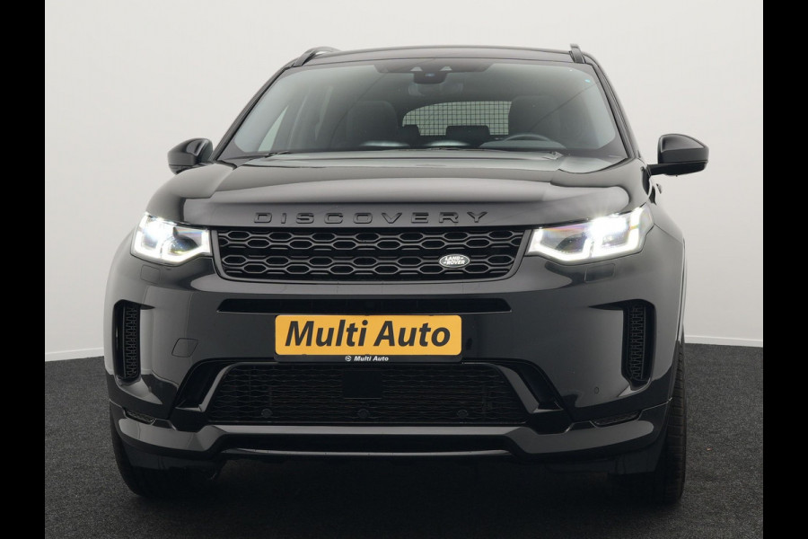 Land Rover Discovery Sport P300e R-Dynamic SE Plug In Hybrid Dealer O.H PHEV | Panodak | Trekhaak Afn. | Adaptive Cruise | Lederen Sportstoelen Memory | Meridian Sound | 20"L.M | Apple Carplay | Stuurverwarming | Camera |
