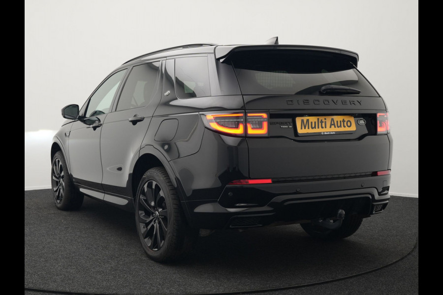 Land Rover Discovery Sport P300e R-Dynamic SE Plug In Hybrid Dealer O.H PHEV | Panodak | Trekhaak Afn. | Adaptive Cruise | Lederen Sportstoelen Memory | Meridian Sound | 20"L.M | Apple Carplay | Stuurverwarming | Camera |