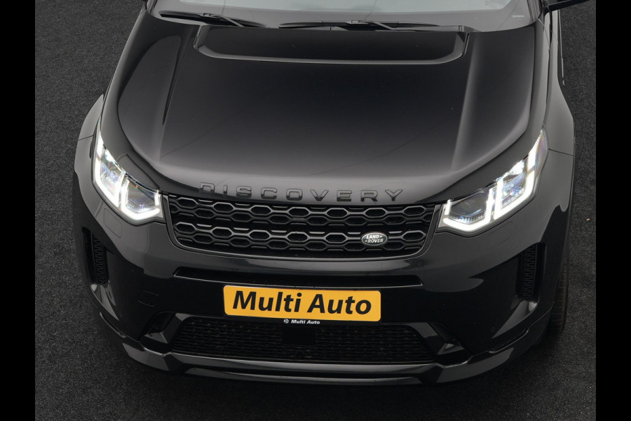 Land Rover Discovery Sport P300e R-Dynamic SE Plug In Hybrid Dealer O.H PHEV | Panodak | Trekhaak Afn. | Adaptive Cruise | Lederen Sportstoelen Memory | Meridian Sound | 20"L.M | Apple Carplay | Stuurverwarming | Camera |