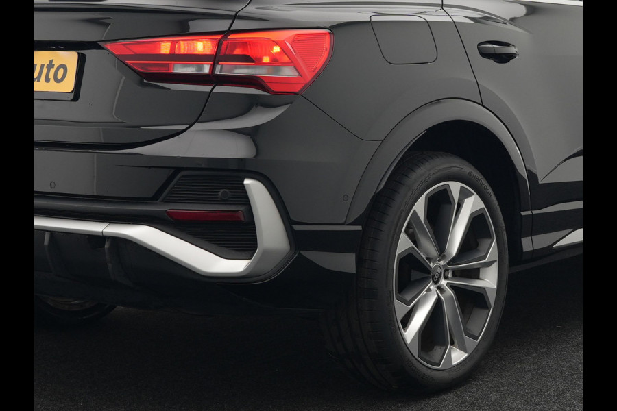 Audi Q3 Sportback 45 TFSI e S Line Plug In Hybrid 245pk PHEV | Trekhaak af Fabriek | Panodak | Adaptive Cruise | 20"L.M | Apple Carplay | Virtual | Sportstoelen Verwarmd | Camera | Navi |