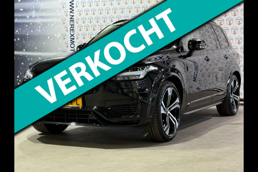 Volvo XC90 2.0 T8 Recharge AWD Ultimate Dark |FULL| Luchtvering | B&W | Pano | Massage | 360 Camera