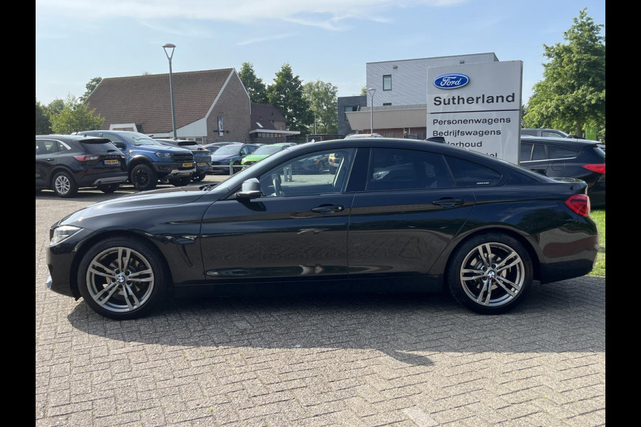 BMW 4 Serie Gran Coupé 420i High Executive 183pk Automaat | Lederen Bekleding | Stoelverwarming | 18 inch velgen