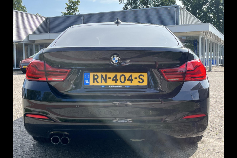 BMW 4 Serie Gran Coupé 420i High Executive 183pk Automaat | Lederen Bekleding | Stoelverwarming | 18 inch velgen