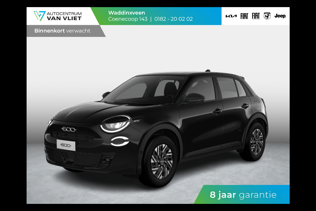 Fiat 600 1.2 Hybrid Urban | Automaat | PDC | Cruise | Airco | Apple Carplay Fiat 600 1.2 Hybrid Urban | Automaat | PDC | Cruise | Airco | Apple Carplay