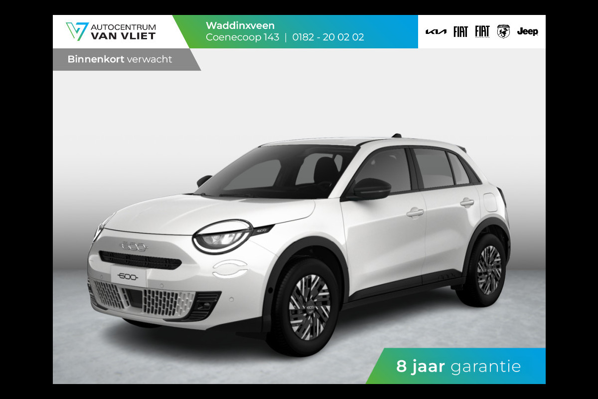 Fiat 600 1.2 Hybrid Urban | Automaat | PDC | Cruise | Airco | Apple Carplay