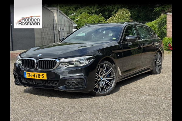BMW 5 Serie Touring 540i xDrive High Ex. M Sport|4wStur||PANO|HuD|NL