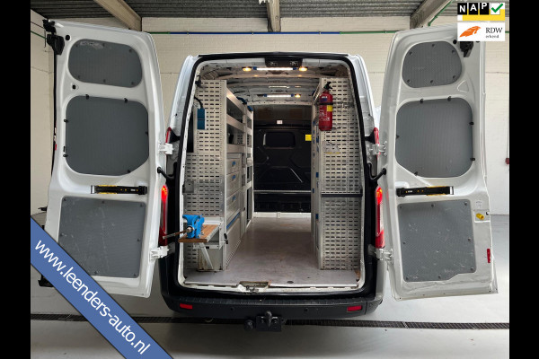 Ford Transit Custom SERVICEWAGEN LANG / HOOG 310 2.0 TDCI EURO6 L2H2 TREND SORTIMO KASTEN V230 OMVORMER TREKHAAK RIJKLAARPRIJS!