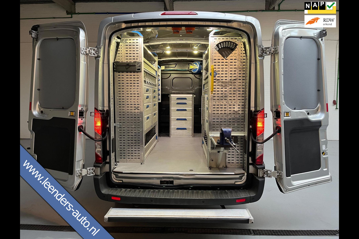 Ford Transit Servicewagen 350 2.0 TDCI euro6 L2H2 Trend 3Persoons Sortimo inrichting Airco Camera Grijs metallic RIJKLAARPRIJS! Ford Transit Servicewagen 350 2.0 TDCI euro6 L2H2 Trend 3Persoons Sortimo inrichting Airco Camera Grijs metallic RIJKLAARPRIJS!
