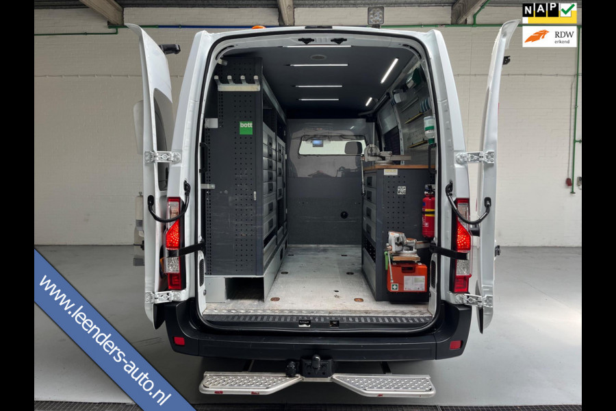 Renault Master Servicewagen T35 2.3 dCi 145pk euro6 L2H2 BOTT Inrichting, Victron omvormer, Standkachel, Trekhaak, RIJKLAARPRIJS!