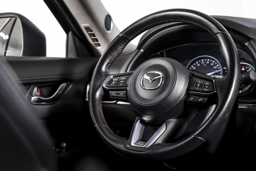 Mazda CX-5 2.5 SkyActiv-G 195 PK Sportive - Automaat | Adapt Cruise | Stoel-+Stuurverw. | PDC | 360 Camera | Nav-App. Connect | ECC | Bose | DAB | Elek. Klep |  Inklapbare Trekhaak | LM 19" |