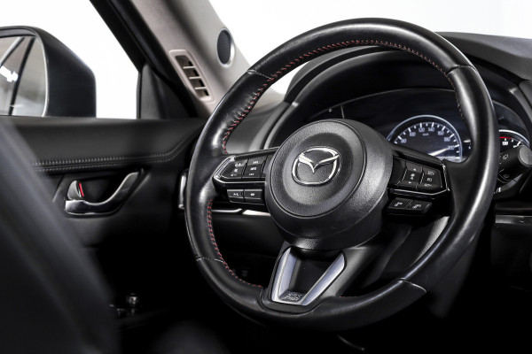 Mazda CX-5 2.5 SkyActiv-G 195 PK Sportive - Automaat | Adapt Cruise | Stoel-+Stuurverw. | PDC | 360 Camera | Nav-App. Connect | ECC | Bose | DAB | Elek. Klep |  Inklapbare Trekhaak | LM 19" |