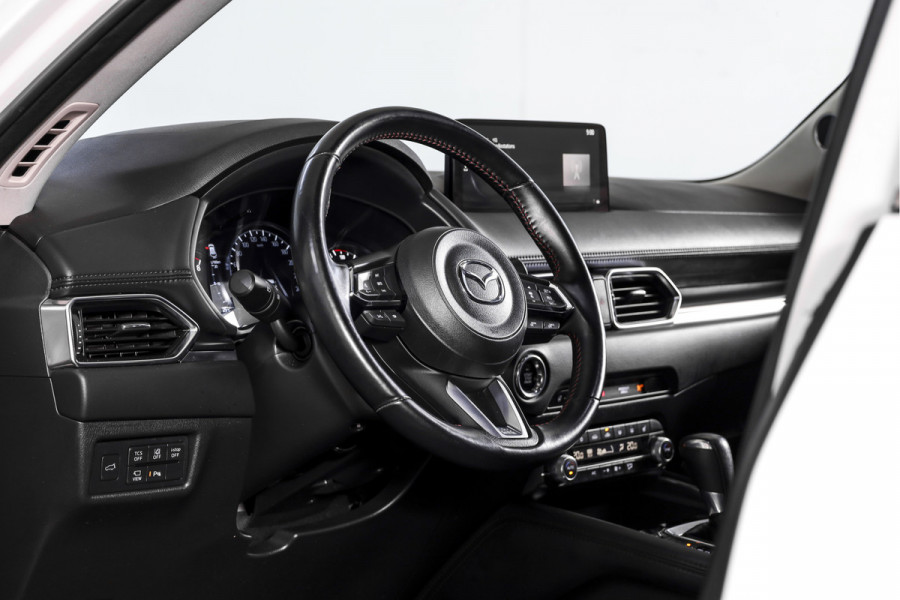 Mazda CX-5 2.5 SkyActiv-G 195 PK Sportive - Automaat | Adapt Cruise | Stoel-+Stuurverw. | PDC | 360 Camera | Nav-App. Connect | ECC | Bose | DAB | Elek. Klep |  Inklapbare Trekhaak | LM 19" |