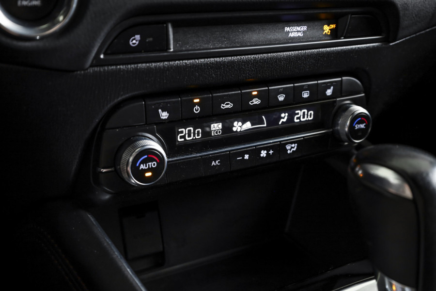 Mazda CX-5 2.5 SkyActiv-G 195 PK Sportive - Automaat | Adapt Cruise | Stoel-+Stuurverw. | PDC | 360 Camera | Nav-App. Connect | ECC | Bose | DAB | Elek. Klep |  Inklapbare Trekhaak | LM 19" |
