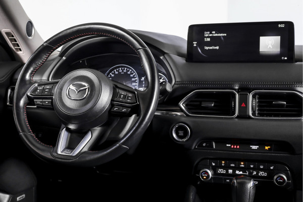 Mazda CX-5 2.5 SkyActiv-G 195 PK Sportive - Automaat | Adapt Cruise | Stoel-+Stuurverw. | PDC | 360 Camera | Nav-App. Connect | ECC | Bose | DAB | Elek. Klep |  Inklapbare Trekhaak | LM 19" |