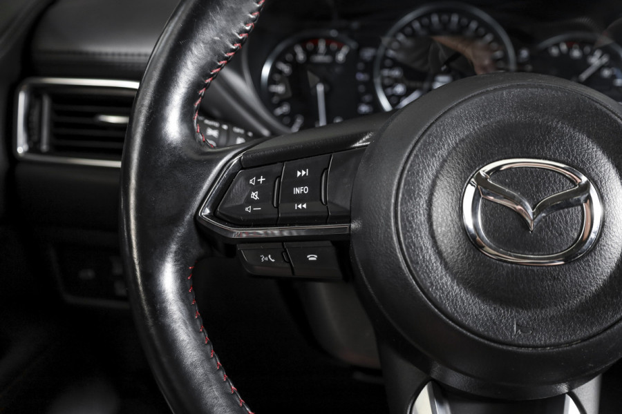Mazda CX-5 2.5 SkyActiv-G 195 PK Sportive - Automaat | Adapt Cruise | Stoel-+Stuurverw. | PDC | 360 Camera | Nav-App. Connect | ECC | Bose | DAB | Elek. Klep |  Inklapbare Trekhaak | LM 19" |
