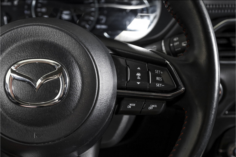 Mazda CX-5 2.5 SkyActiv-G 195 PK Sportive - Automaat | Adapt Cruise | Stoel-+Stuurverw. | PDC | 360 Camera | Nav-App. Connect | ECC | Bose | DAB | Elek. Klep |  Inklapbare Trekhaak | LM 19" |