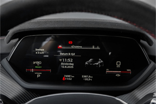 Audi e-tron GT RS 93 kWh B&O Laser Carbon Nachtzicht 22" 4WS