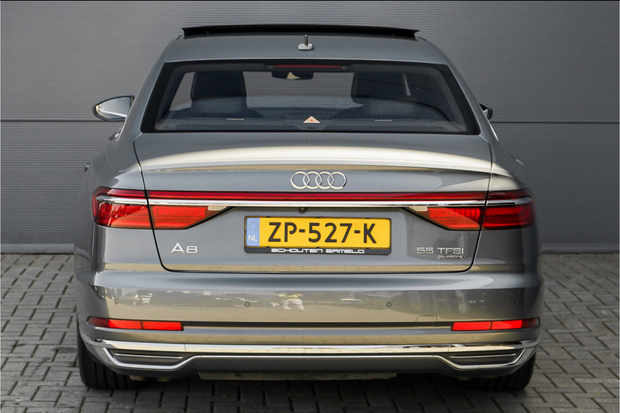 Audi A8 55 TFSI Quattro ProLine Plus B&O Matrix Schuifdak 4Wielsturing 20"